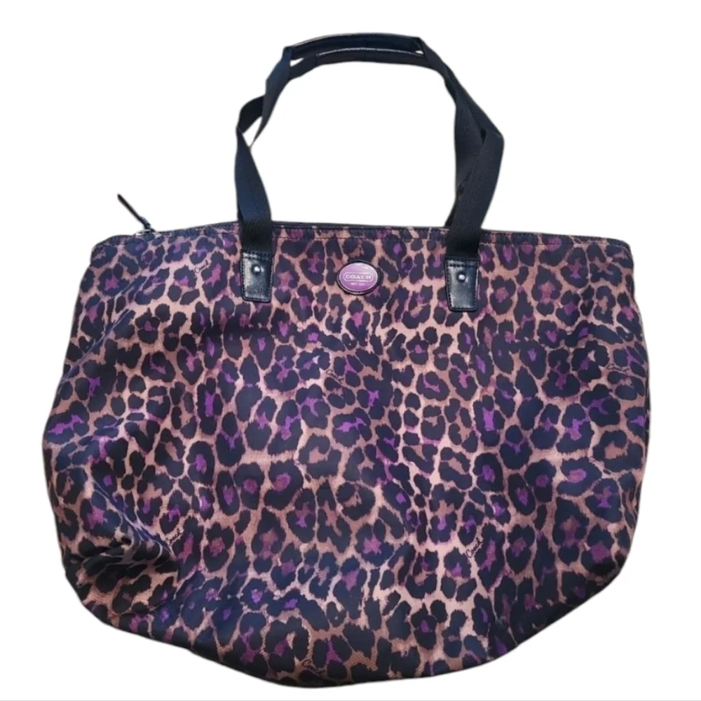 Coach Cheetha Print Bag